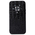 Honor Magic4 Hybrydowe Etui z Serii Crocodile - Czarne