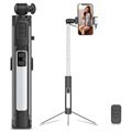 Wielofunkcyjny selfie stick Bluetooth 4-w-1 CYKE A18 - Czarny