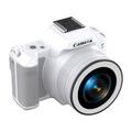 Mini aparat cyfrowy D11 z kartą pamięci 64GB - 48MP - biały