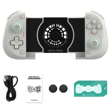 DATA FROG X3 Bezprzewodowy kontroler do gier kompatybilny z Bluetooth do telefonów/Nintendo Switch/PC
