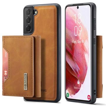 Hybrydowe Etui z Portfelem DG.Ming M2 do Samsung Galaxy S23 5G - Brąz