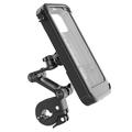 Wodoodporny uchwyt na smartfon DS-MT3 do roweru/motocykla - czarny
