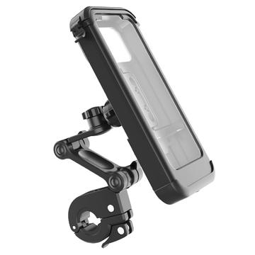 Wodoodporny uchwyt na smartfon DS-MT3 do roweru/motocykla - czarny