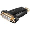 Adapter DVI-D / HDMI - Pozłacany