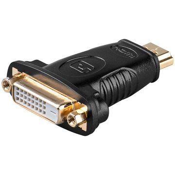 Adapter DVI-D / HDMI - Pozłacany