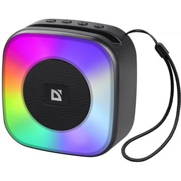 Przenośny głośnik Bluetooth 5.3 Defender Enjoy 30 z podświetleniem LED - czarny