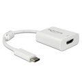 Adapter Kablowy Delock USB-C / HDMI - Biel