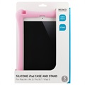 Silikonowe Etui Deltaco ze Stojakiem - iPad Air 2/iPad 9.7 - Różowe