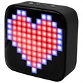 Głośnik Bluetooth Denver BTL-350 z Pikselowymi Animacjami Świetlnymi - Czarny