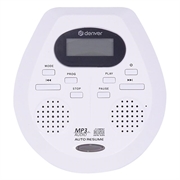 Przenośny odtwarzacz CD/MP3 Denver DMP-395W - biały