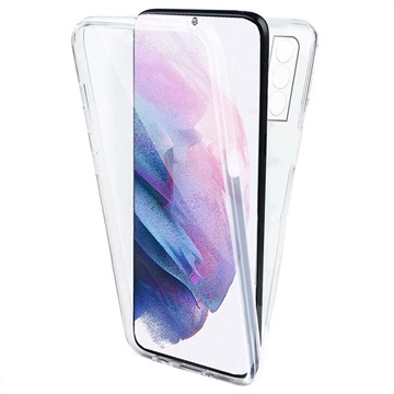 Samsung Galaxy S21 FE 5G Hybrydowe Rozkładane Etui 2w1 - Przezroczyste