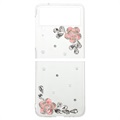 Samsung Galaxy Z Flip3 5G Etui Diamond Decor - Kwiat