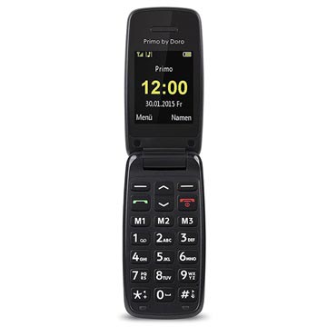 Doro Primo 401 - Bluetooth, FM Radio, 800mAh - Czerwień