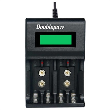 Wielofunkcyjna Szybka USB Ładowarka do Akumulatorów Doublepow DP-UK95 - AA/AAA/9V