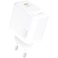 Dudao A28 45W GaN USB-C Wall Charger - biała