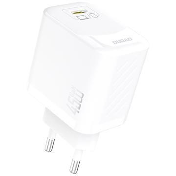 Dudao A28 45W GaN USB-C Wall Charger - biała