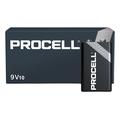 Baterie alkaliczne Duracell Procell 6LR61/9V 673mAh - 10 szt.