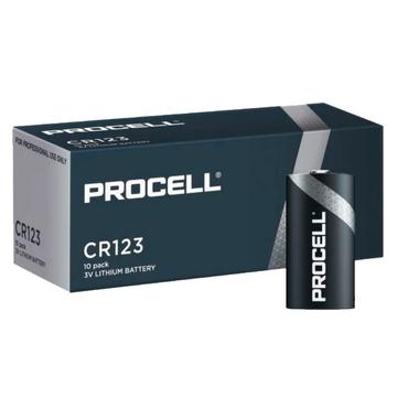 Baterie alkaliczne Duracell Procell CR123 1400mAh - 10 szt.