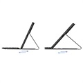 Dux Ducis Samsung Galaxy Tab A8 10.5 (2021) Etui z Klawiaturą Bluetooth - Czarne