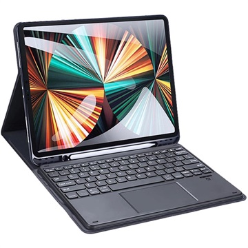 Etui z Klawiaturą Bluetooth Dux Ducis iPad Pro 12.9 2020/2021 - Czarne