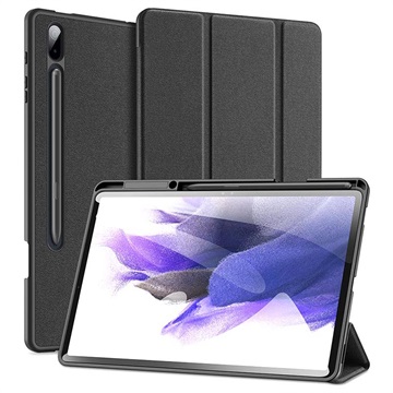 Etui Folio Tri-Fold Dux Ducis Domo do Samsung Galaxy Tab S7+/S8+ - Czarne