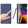 Samsung Galaxy Tab S7/S8 Etui Tri-Fold Dux Ducis Domo – Niebieskie