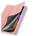Samsung Galaxy Tab S7/S8 Etui Tri-Fold Dux Ducis Domo – Różowe Złoto