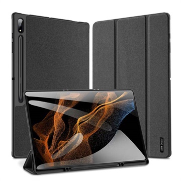 Etui Folio Tri-Fold Dux Ducis Domo do Samsung Galaxy Tab S8 Ultra - Czarne