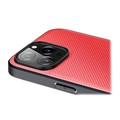 Hybrydowe Etui Dux Ducis Fino do iPhone 14 Pro Max - Czerwień