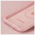 Hybrydowe Etui Dux Ducis Grit do iPhone 14 Max - Różowy