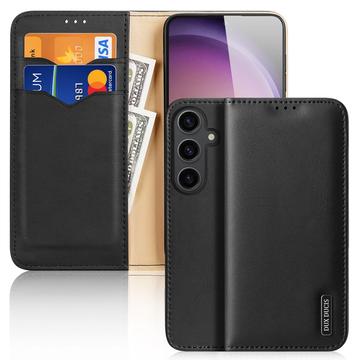 Samsung Galaxy S24+ Skórzane Etui z Portfelem Dux Ducis Hivo