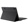 Etui z Klawiaturą Bluetooth Dux Ducis Samsung Galaxy Tab S7/S8 - Czarne