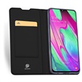 Samsung Galaxy A40 Etui z Klapką Dux Ducis Skin Pro - Czarne