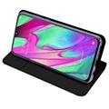 Samsung Galaxy A40 Etui z Klapką Dux Ducis Skin Pro - Czarne