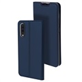 Samsung Galaxy A50 Etui z Klapką Dux Ducis Skin Pro - Ciemnoniebieski