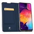 Samsung Galaxy A50 Etui z Klapką Dux Ducis Skin Pro - Ciemnoniebieski