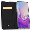 Samsung Galaxy S10+ Etui z Klapką Dux Ducis Skin Pro - Czarne