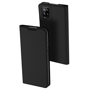 Etui z Klapką Dux Ducis Skin Pro do Samsung Galaxy A12 - Czerń