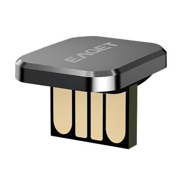 EAGET U8A High-Speed USB Flash Drive / U Disk - 64GB - Czarny
