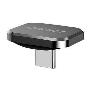 EAGET U8C High-Speed Type-C Flash Drive / U Disk - 16GB - Czarny