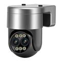 ESCAM G03 Dwuobiektywowa kamera PTZ WiFi z 8-krotnym zoomem optycznym