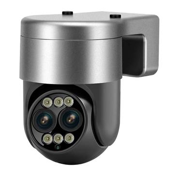 ESCAM G03 Dwuobiektywowa kamera PTZ WiFi z 8-krotnym zoomem optycznym