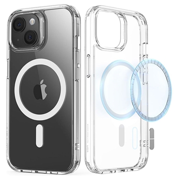 iPhone 15 Hybrydowe Etui ESR CH HaloLock Mag - Przezroczysty