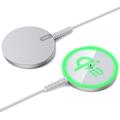 Ładowarka bezprzewodowa ESR HaloLock Qi2 Mini MagSafe 15W - Srebrny