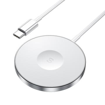 Magnetyczna ładowarka bezprzewodowa ESSAGER 3 w 1 15 W do iPhone\'a 12/13/14/15/16, AirPods, iWatch Slim Charging Pad