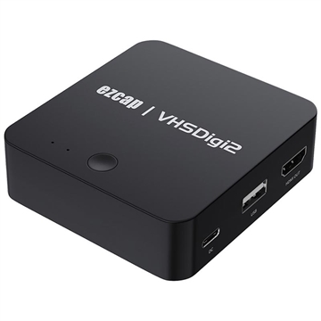 EZCAP 181P Transkrypcja jednym kliknięciem taśmy VHS na MP4 CVBS AV Konwerter nagrywania wideo Rejestrator z portem wideo HD