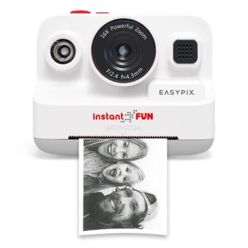 Aparat do zdjęć natychmiastowych Easypix InstantFUN - biały