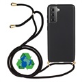 Samsung Galaxy S21 5G Etui Linia Eko Saii z Paskiem