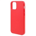 iPhone 12 Mini Biodegradowalne Etui Saii Eco Line - Czerwone