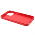 iPhone 12 Mini Biodegradowalne Etui Saii Eco Line - Czerwone